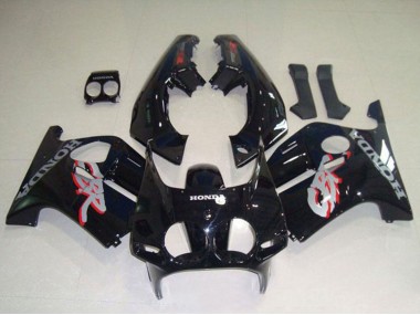 1988-1989 Glossy Black Honda CBR250RR MC19 Motorcycle Fairings