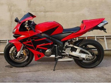 1991-1994 Red Matte Black Honda CBR600 F2 Motorcycle Fairings