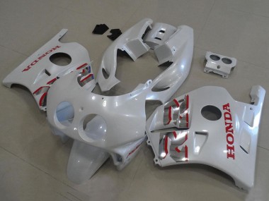 1990-1998 Pearl White Red Honda CBR250RR MC22 Motorcycle Fairings