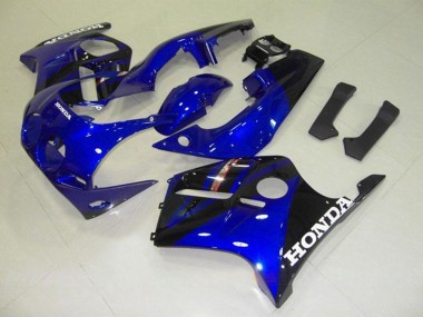 1990-1998 Blue Glossy Black White Decal Honda CBR250RR MC22 Motorcycle Fairings