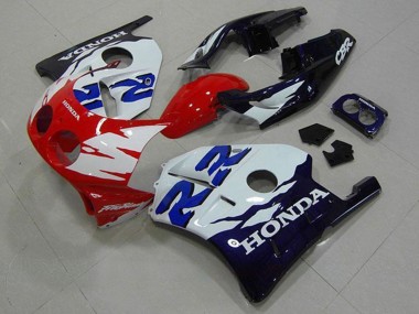 1990-1998 White Red Glossy Black Honda CBR250RR MC22 Motorcycle Fairings