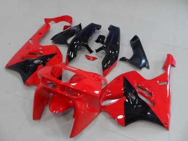 1994-1997 Red Glossy Black Kawasaki ZX9R Motorcycle Fairings