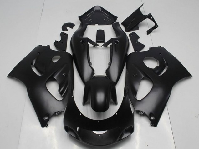 1996-2000 Matte Black Suzuki GSXR 600 Motorcycle Fairings