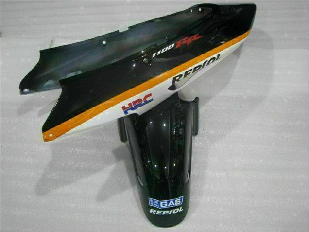 1996-2007 Orange White Red Glossy Black Repsol Honda CBR1100XX Motorcycle Fairing