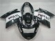 1996-2007 Glossy Black White West Honda CBR1100XX Motorcycle Fairings