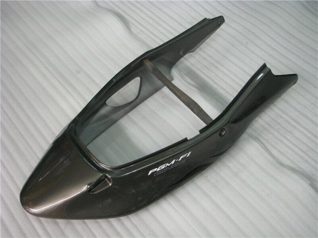 1996-2007 Glossy Black Silver Flame Honda CBR1100XX Motorcycle Fairings