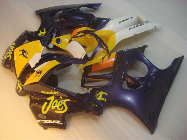 1995-1996 Blue Yellow Joes Honda CBR600 F3 Motorcycle Fairings