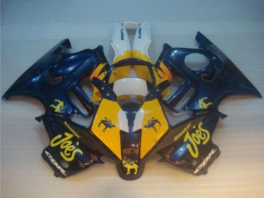 1995-1996 Blue Yellow Joes Honda CBR600 F3 Motorcycle Fairings