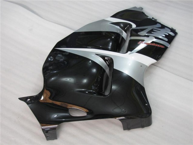 1996-2007 Silver Black Suzuki GSXR 1300 Hayabusa Motorcycle Fairings
