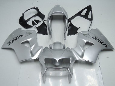 1998-2001 Silver Honda VFR 800 Motorcycle Fairings