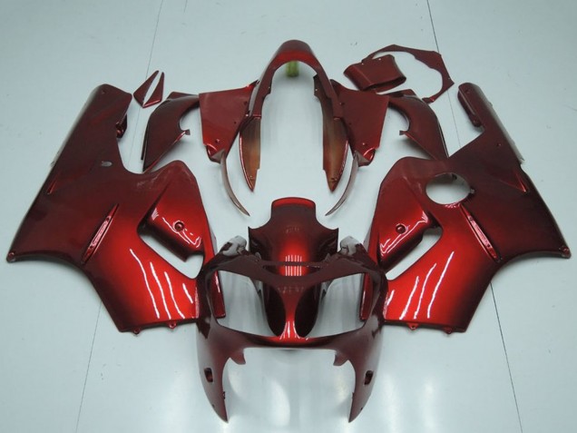 2000-2001 Candy Red Kawasaki ZX12R Motorcycle Fairing