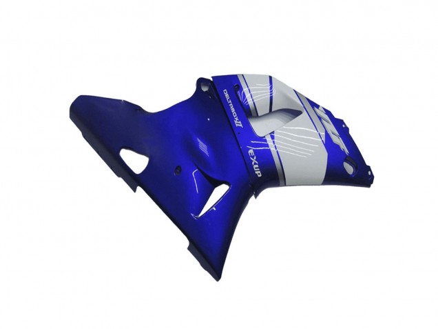 2000-2001 Blue White Yamaha YZF R1 Motorcycle Fairing