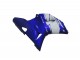 2000-2001 Blue White Yamaha YZF R1 Motorcycle Fairing