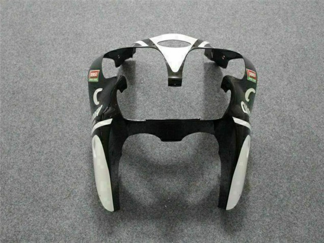 2000-2002 White Red Yellow Green Glossy Black Star EuroBet Kawasaki ZX6R Motorcycle Fairings