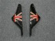 2000-2002 White Red Yellow Green Glossy Black Star EuroBet Kawasaki ZX6R Motorcycle Fairings