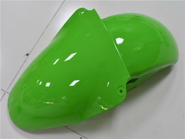 2000-2002 Green Black Kawasaki ZX6R Motorcycle Fairings