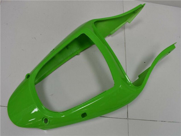2000-2002 Green Black Kawasaki ZX6R Motorcycle Fairings