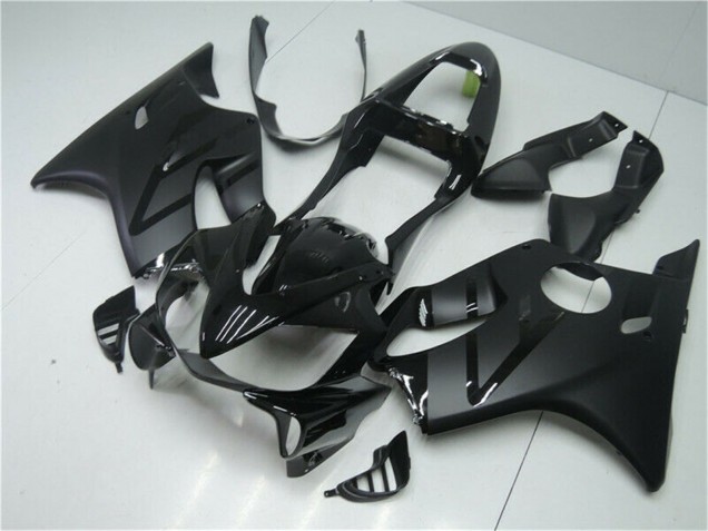 2001-2003 Glossy Black Matte Black Honda CBR600 F4i Motorcycle Fairings