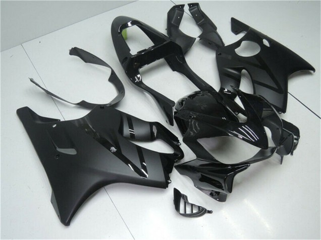 2001-2003 Glossy Black Matte Black Honda CBR600 F4i Motorcycle Fairings