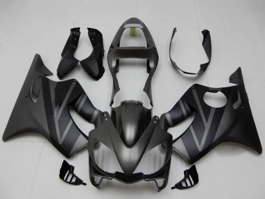 2001-2003 Matte Black Grey Honda CBR600 F4i Motorcycle Fairing Kits