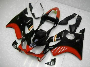 2001-2003 Red Glossy Black Honda CBR600 F4i Motorcycle Fairing Kits