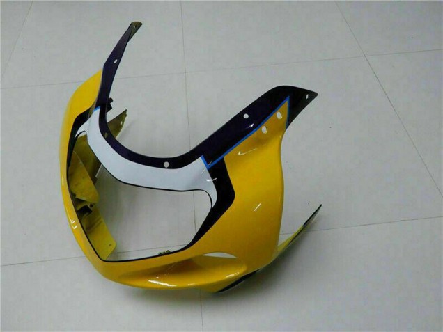2001-2003 Yellow Dark Blue Glossy Black Suzuki GSXR 600/750 Motorcycle Fairings