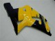 2001-2003 Yellow Dark Blue Glossy Black Suzuki GSXR 600/750 Motorcycle Fairings