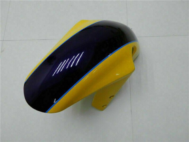 2001-2003 Yellow Dark Blue Glossy Black Suzuki GSXR 600/750 Motorcycle Fairings