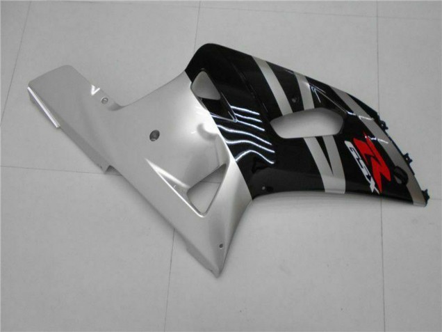 2001-2003 Silver Glossy Black Red Suzuki GSXR 600/750 Motorcycle Fairings