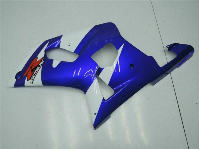 2001-2003 White Blue Black Suzuki GSXR 600/750 Motorcycle Fairings