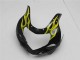 2001-2003 Glossy Black Yellow Flame Suzuki GSXR 600/750 Motorcycle Fairings