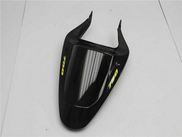 2001-2003 Glossy Black Yellow Flame Suzuki GSXR 600/750 Motorcycle Fairings