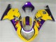 2001-2003 Yellow Purple Suzuki GSXR 600/750 Motorcycle Fairings