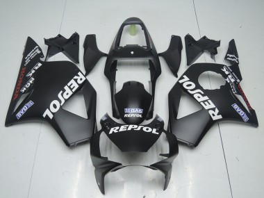 2002-2003 Matte Black Repsol Honda CBR900RR 954 Motorcycle Fairings