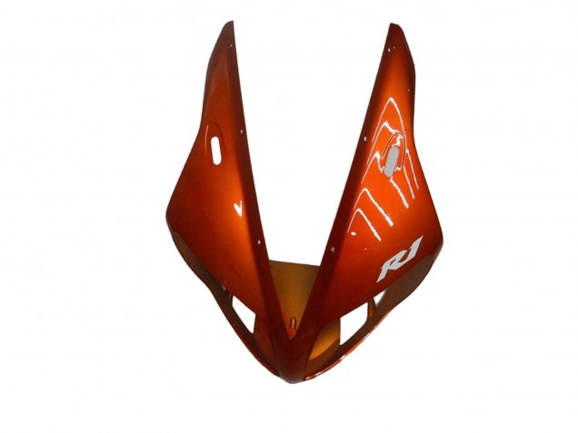 2002-2003 Orange Matte Black Yamaha YZF R1 Motorcycle Fairings