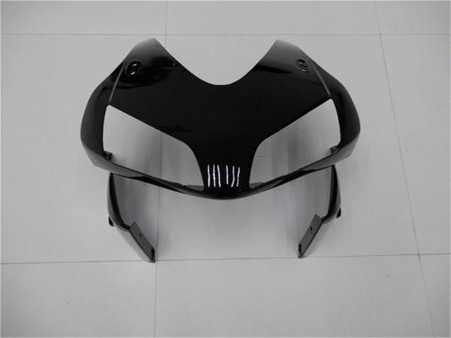 2003-2004 Silver Glossy Black Stripe Honda CBR600RR Motorcycle Fairings
