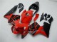 2003-2004 Red Glossy Black OEM Style Honda CBR600RR Motorcycle Fairings