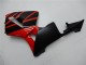 2003-2004 Red Glossy Black OEM Style Honda CBR600RR Motorcycle Fairings