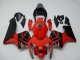 2003-2004 Red Glossy Black OEM Style Honda CBR600RR Motorcycle Fairings