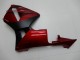 2003-2004 Red Matte Black Stripe Honda CBR600RR Motorcycle Fairings
