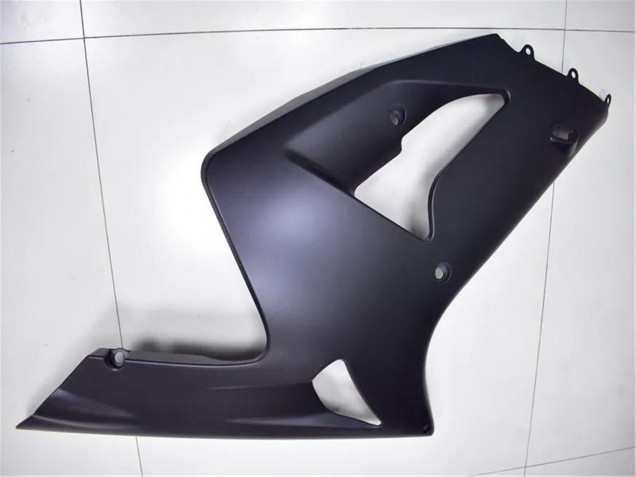 2003-2004 Matte Black Kawasaki ZX6R Motorcycle Fairings