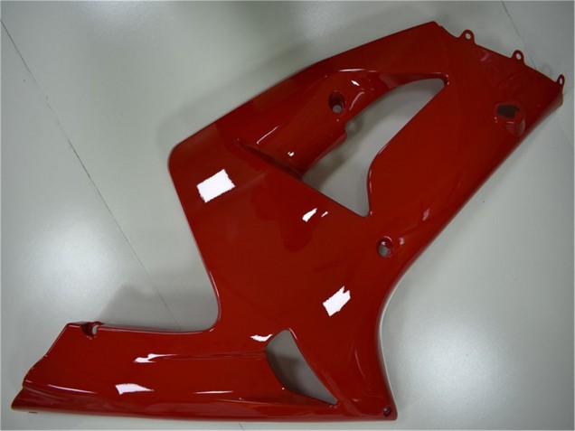 2003-2004 Red Kawasaki ZX6R Motorcycle Fairing Kits