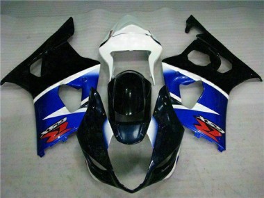 2003-2004 White Blue Glossy Black Red Suzuki GSXR 1000 Abs Motorcycle Fairings
