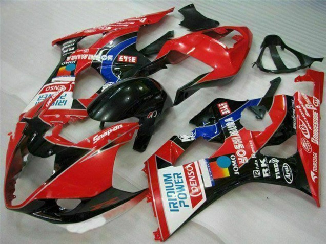 2003-2004 Red Black Blue Yoshimura Suzuki GSXR 1000 Motorcycle Fairings