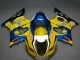 2003-2004 Yellow Blue White Red Corona Motul Suzuki GSXR 1000 Motorcycle Fairings
