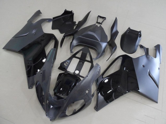 2003-2006 Glossy Black Grey Aprilia RSV1000 Motorcycle Fairings