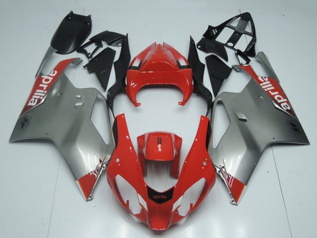 2003-2006 Red Grey Black Aprilia RSV1000 Motorcycle Fairings