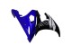 2003-2004 Blue White Glossy Black Yamaha YZF R6 Motorcycle Fairings