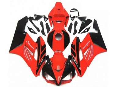 2004-2005 Red Glossy Black Honda CBR1000RR Motorcycle Fairings