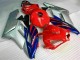 2004-2005 Silver Red Blue Black Stripe Honda CBR1000RR Motorcycle Fairings
